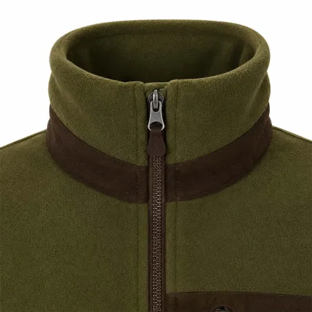 Blouson polaire Percussion kaki/marron M à 4XL