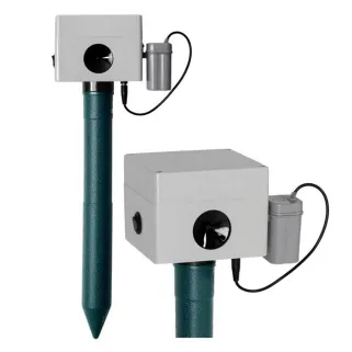 Répulsif M9 ultrasons étanche 1000m² taupes et rongeurs