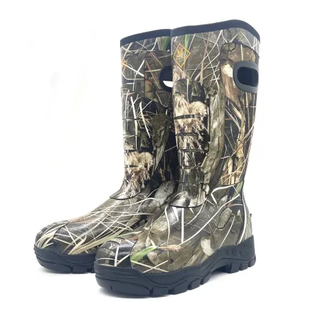 Bottes camo roseaux étanches Thinsulate avec poignées