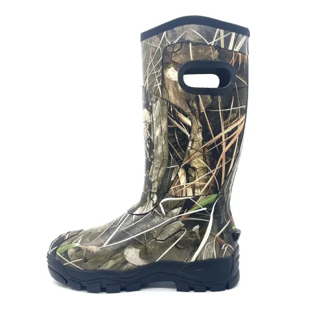 Bottes camo roseaux étanches Thinsulate avec poignées