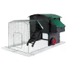 Enclos 2m pour poulailler surélevé 8-15 poules - Sécurité optimale
