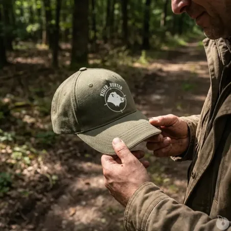 Casquette Keiler Hunter Coton Army/Beige Réglable