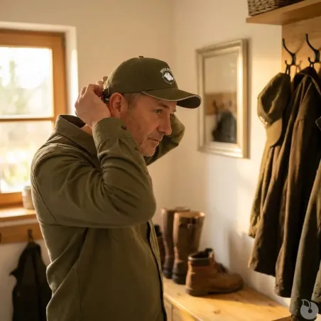 Casquette Keiler Hunter Coton Army/Beige Réglable
