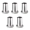 Lot de 5 mangeoires métal 5kg pour volailles