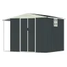Abri acier Argence + carport - 2 portes coulissantes 1,28m²