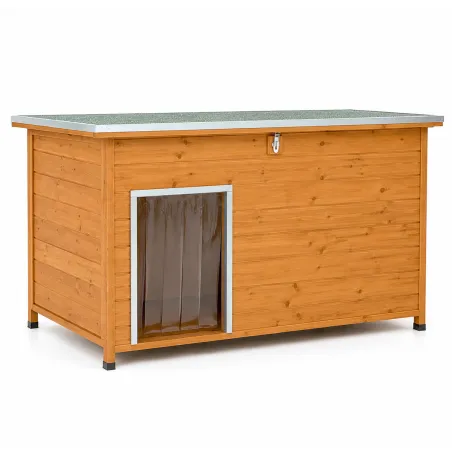 Niche en bois isolante Taille L - Épicéa 3 couches 120x75x75 cm