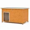 Niche en bois isolante Taille L - Épicéa 3 couches 120x75x75 cm