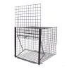 Pièges à pie galvanisés - Lot de 3 - 21x31x21cm efficace