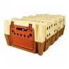 Lot de 10 caisses transport gibier empilables