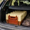 Lot de 10 caisses transport gibier empilables