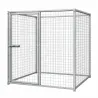 Chenil modulaire 2m avec porte - Kit complet acier