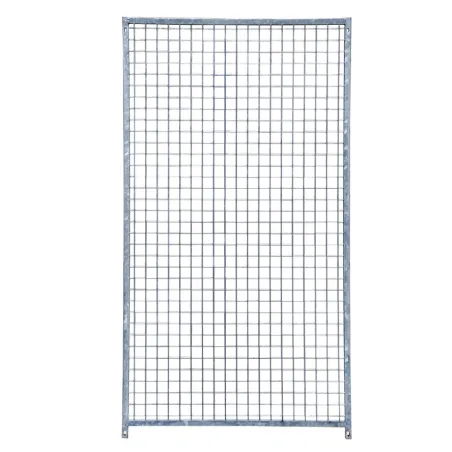 Chenil modulaire 2m avec porte - Kit complet acier