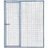 Chenil modulaire 2m avec porte - Kit complet acier