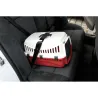 Caisse transport chat Expedion Rouge PVC 45x30x30 cm