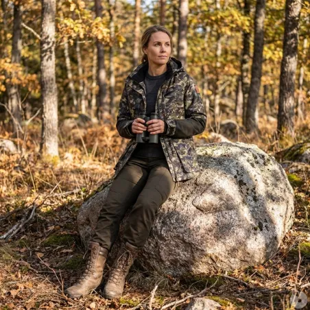 Veste chasse femme Anar Hirvas - Polyester résistant