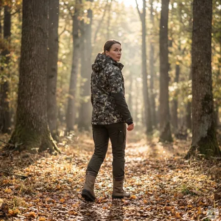Veste chasse femme Anar Hirvas - Polyester résistant