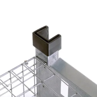 Clips de stabilisation pour clapiers et cages - Lot de 4