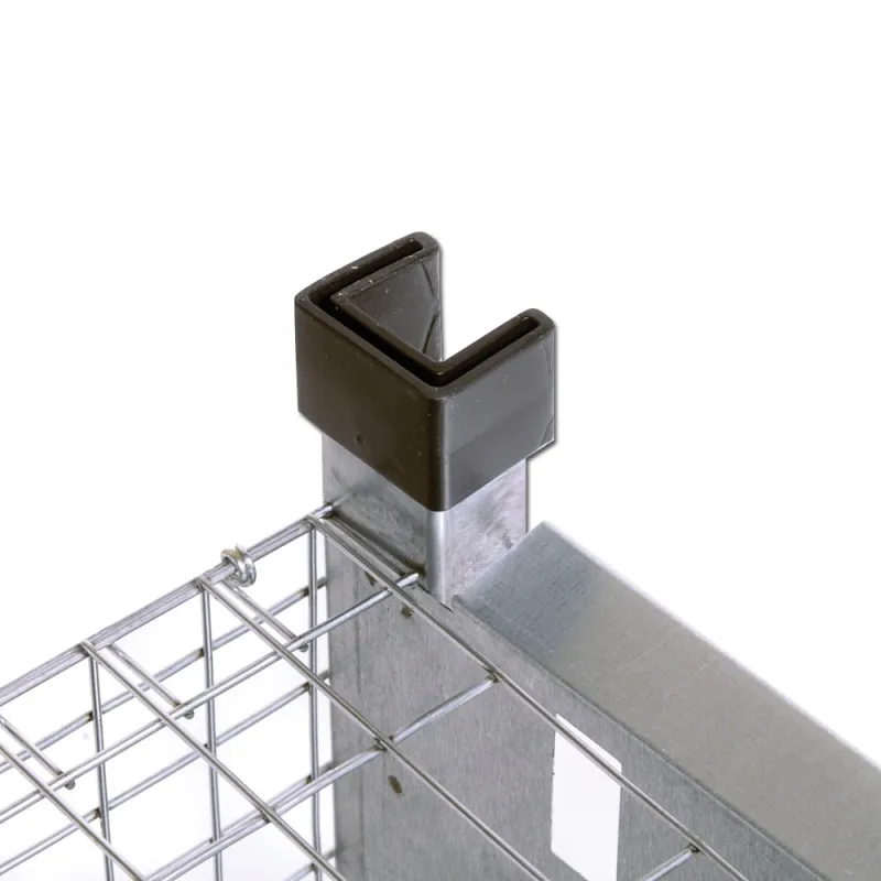 Clips de stabilisation pour clapiers et cages - Lot de 4