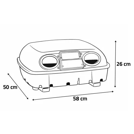 Couveuse Egg Tech 49 semi-automatique pour 49 œufs