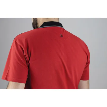Polo Homme LMA® Rouge - Confort & Style - Coton Polyester