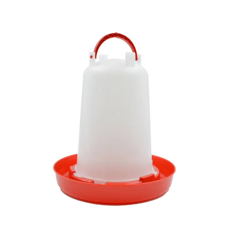 Abreuvoir poule 1,5L - Robuste avec poignée et pieds