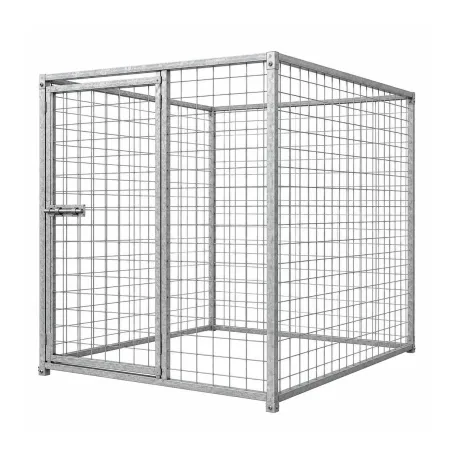 Kit chenil acier inox mailles 5x5 cm 1,50m et 2m