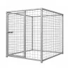 Kit chenil acier inox mailles 5x5 cm 1,50m et 2m