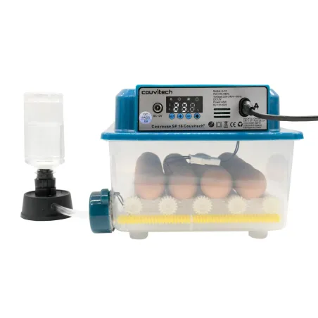 Couveuse Couvitech SP-16 pour 16 œufs automatiques