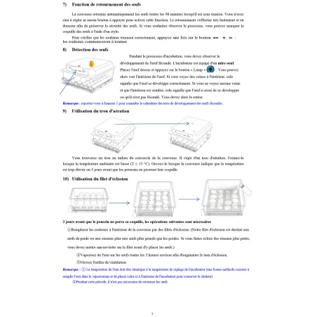 Couveuse Couvitech SP-16 pour 16 œufs automatiques