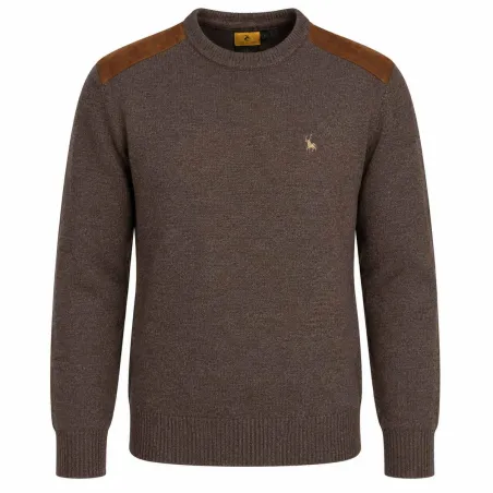 Pull marron Verney-Carron Fox - S à 3XL