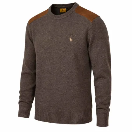 Pull marron Verney-Carron Fox - S à 3XL