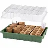 Kit semis 67 pièces - Pots, plateaux et étiquettes bio