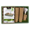 Kit semis 67 pièces - Pots, plateaux et étiquettes bio