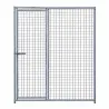 Chenil acier 1,5x1,5 m avec porte - Kit complet sécurisé