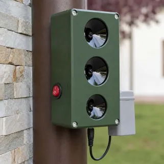 Répulsif ultrason CH300G - 3000m² contre rongeurs/renards