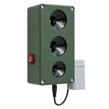 Répulsif électronique anti-rongeurs et renards CH300G 3000m²