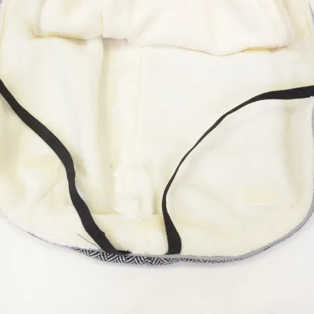 Doudoune Grisa gris pour chien - Chaud et ajustable