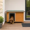 Niche en bois isolante Taille M - Épicéa 3 couches 92x68x60 cm