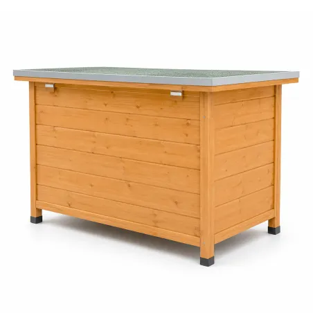 Niche en bois isolante Taille M - Épicéa 3 couches 92x68x60 cm