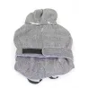 Doudoune Grisa gris pour chien - Chaud et ajustable