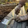 Bâche anti-herbes 1x10m - Polyéthylène 100g/m² résistante