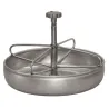 Mangeoire inox 2L pour porcelets - Diamètre 25 cm