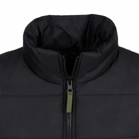 Veste matelassée sans manches col montant S à 3XL