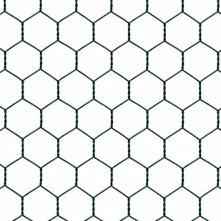 Grillage hexa 25mm vert 1.5m - résistant et esthétique
