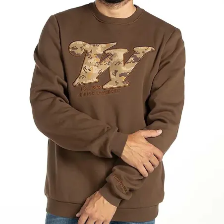 Sweat Homme Redstone Crew Neck Marron - Winchester®