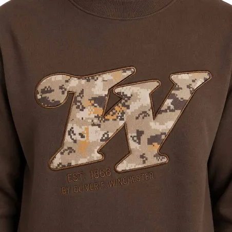 Sweat Homme Redstone Crew Neck Marron - Winchester®