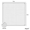 Filet de protection 6x6m - Maille 5x5mm PEHD résistant