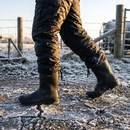 Pantalon thermo Brandit® Noir - Résistant et coupe droite