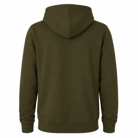 Sweat capuche kaki Bartavel® scène grands animaux