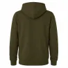 Sweat capuche kaki Bartavel® scène grands animaux
